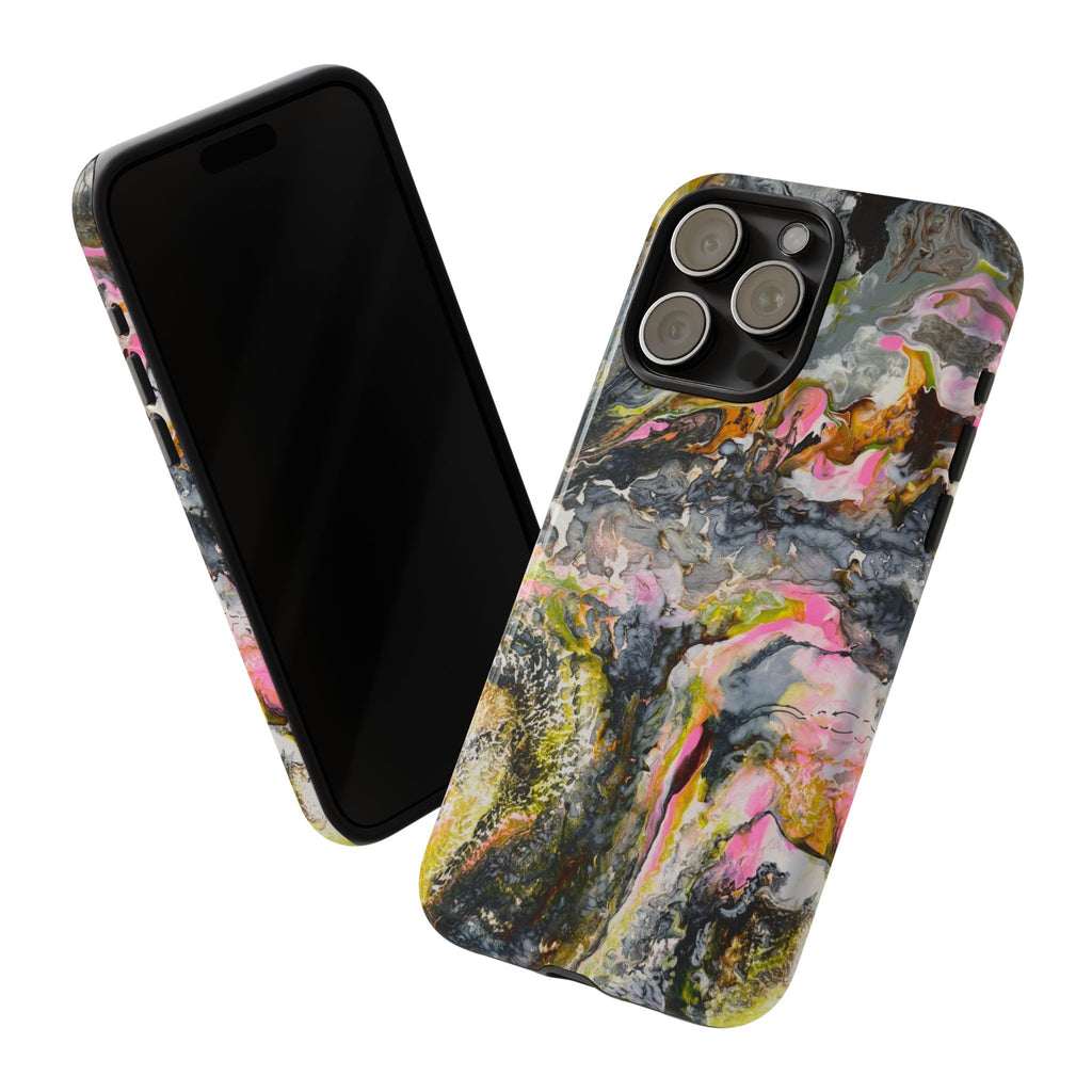 Abstract Marble "Liquid Optimism"  Phone Case