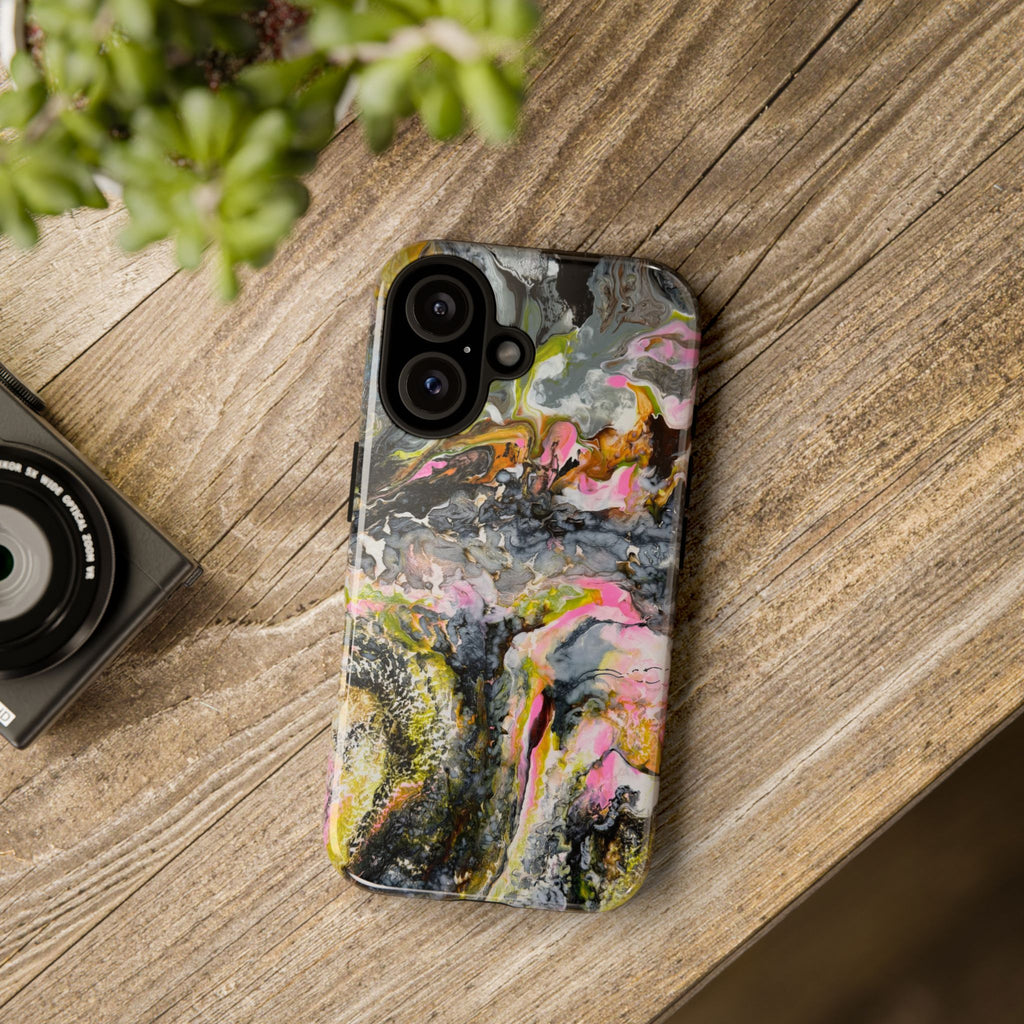 Abstract Marble "Liquid Optimism"  Phone Case