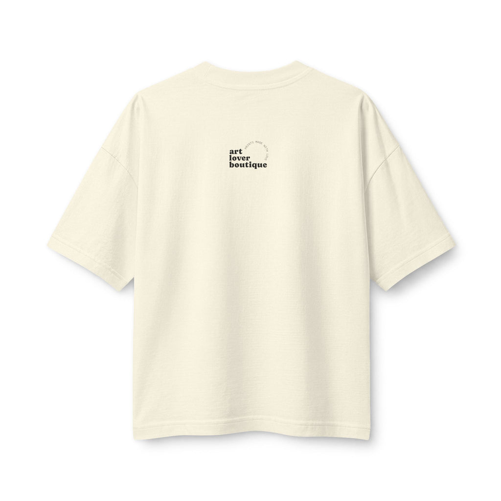 Women's Gold Candy Kiss Art Tee