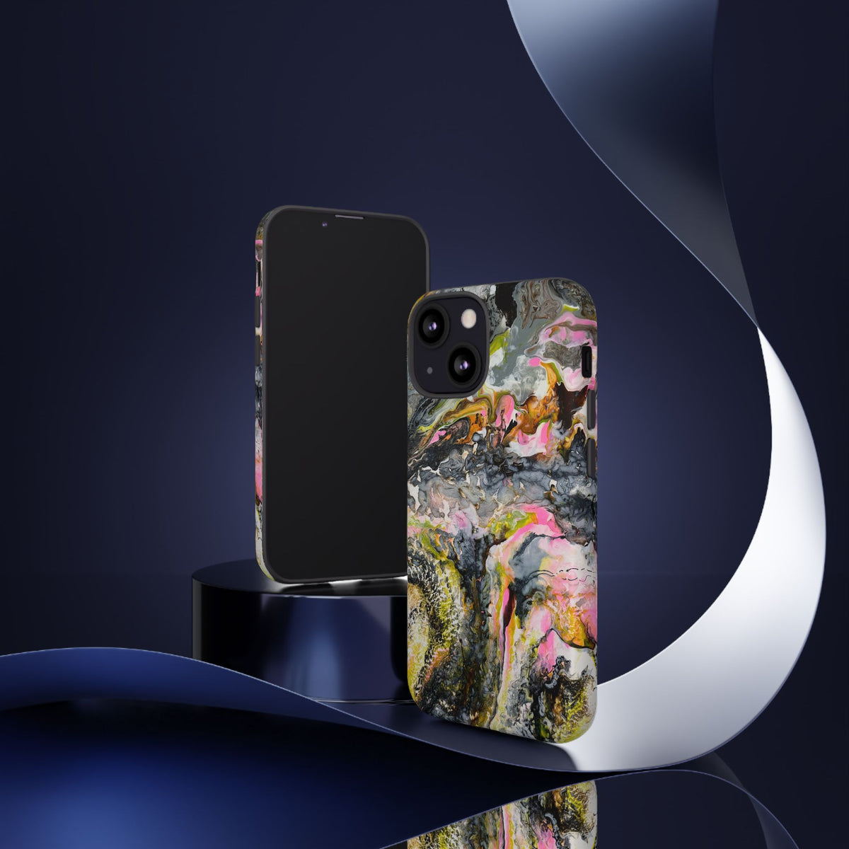 Abstract Marble "Liquid Optimism"  Phone Case