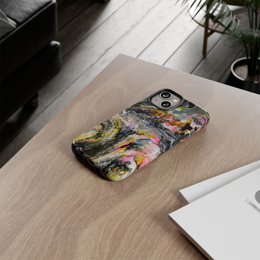 Abstract Marble "Liquid Optimism"  Phone Case