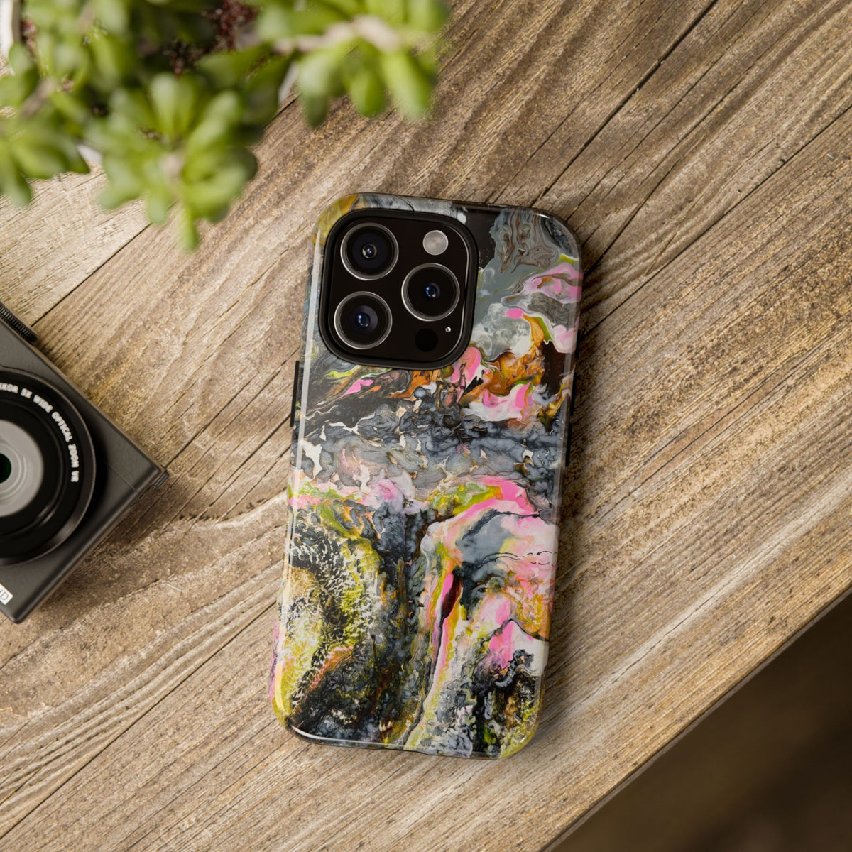 Abstract Marble "Liquid Optimism"  Phone Case