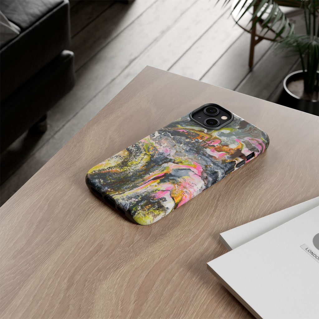 Abstract Marble "Liquid Optimism"  Phone Case