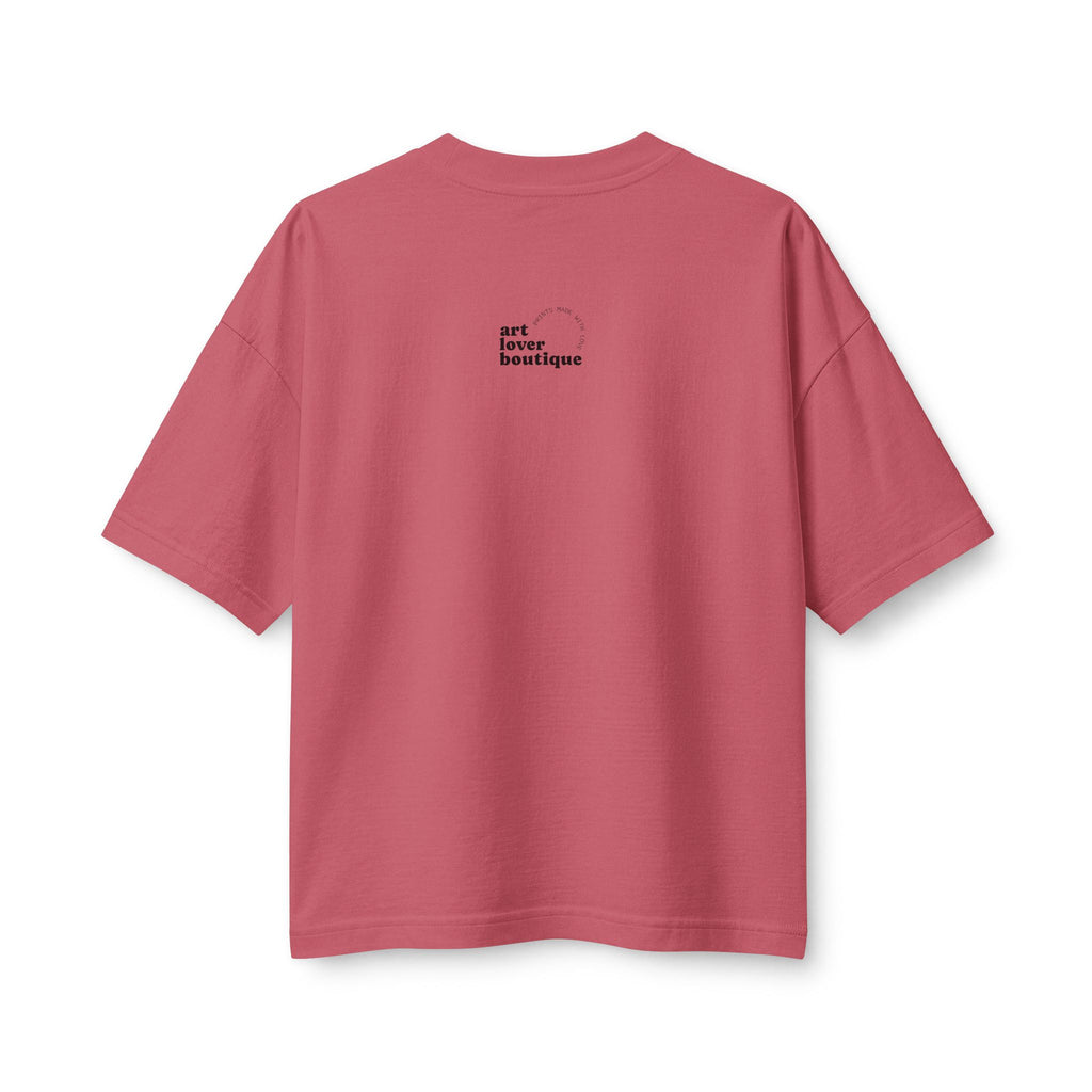 Women's Gold Candy Kiss Art Tee