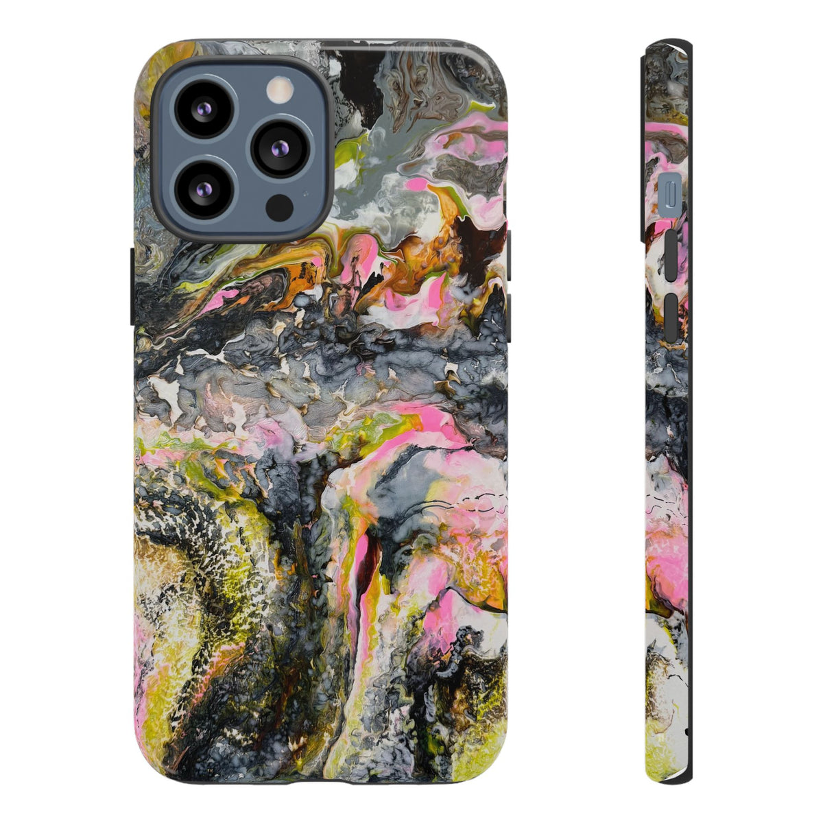 Abstract Marble "Liquid Optimism"  Phone Case