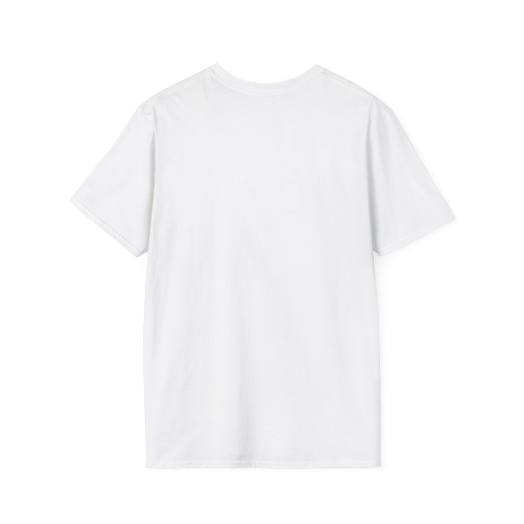 Abstract Psychedelic Electric Aura Face T‑Shirt — Trippy Colorful Optical Art Tee
