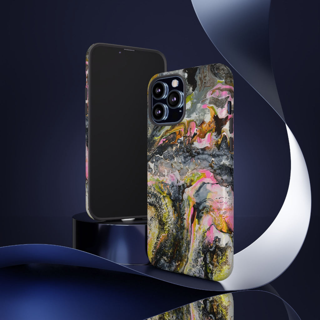 Abstract Marble "Liquid Optimism"  Phone Case