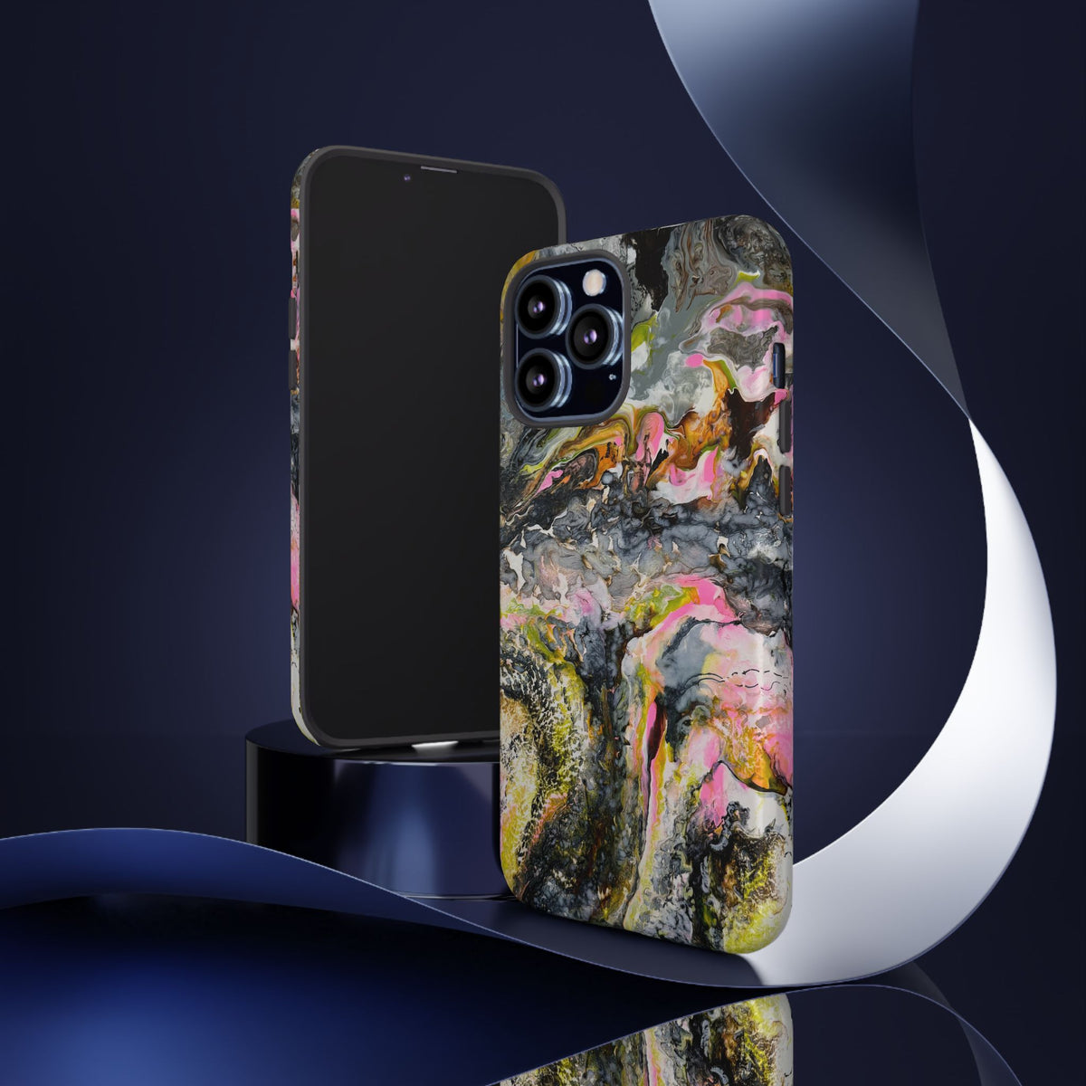Abstract Marble "Liquid Optimism"  Phone Case