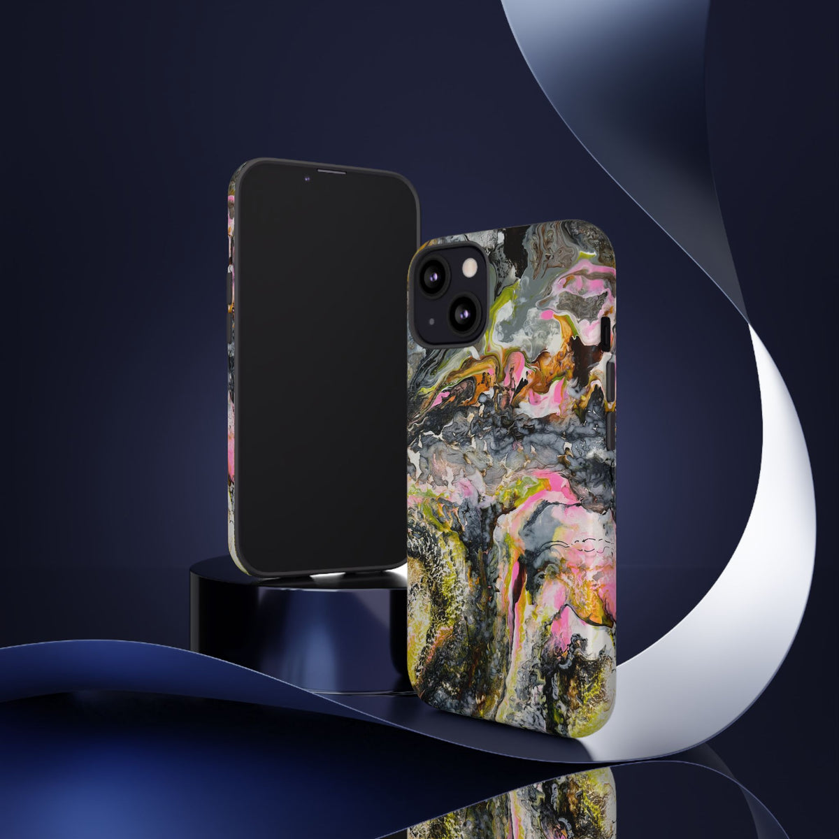 Abstract Marble "Liquid Optimism"  Phone Case