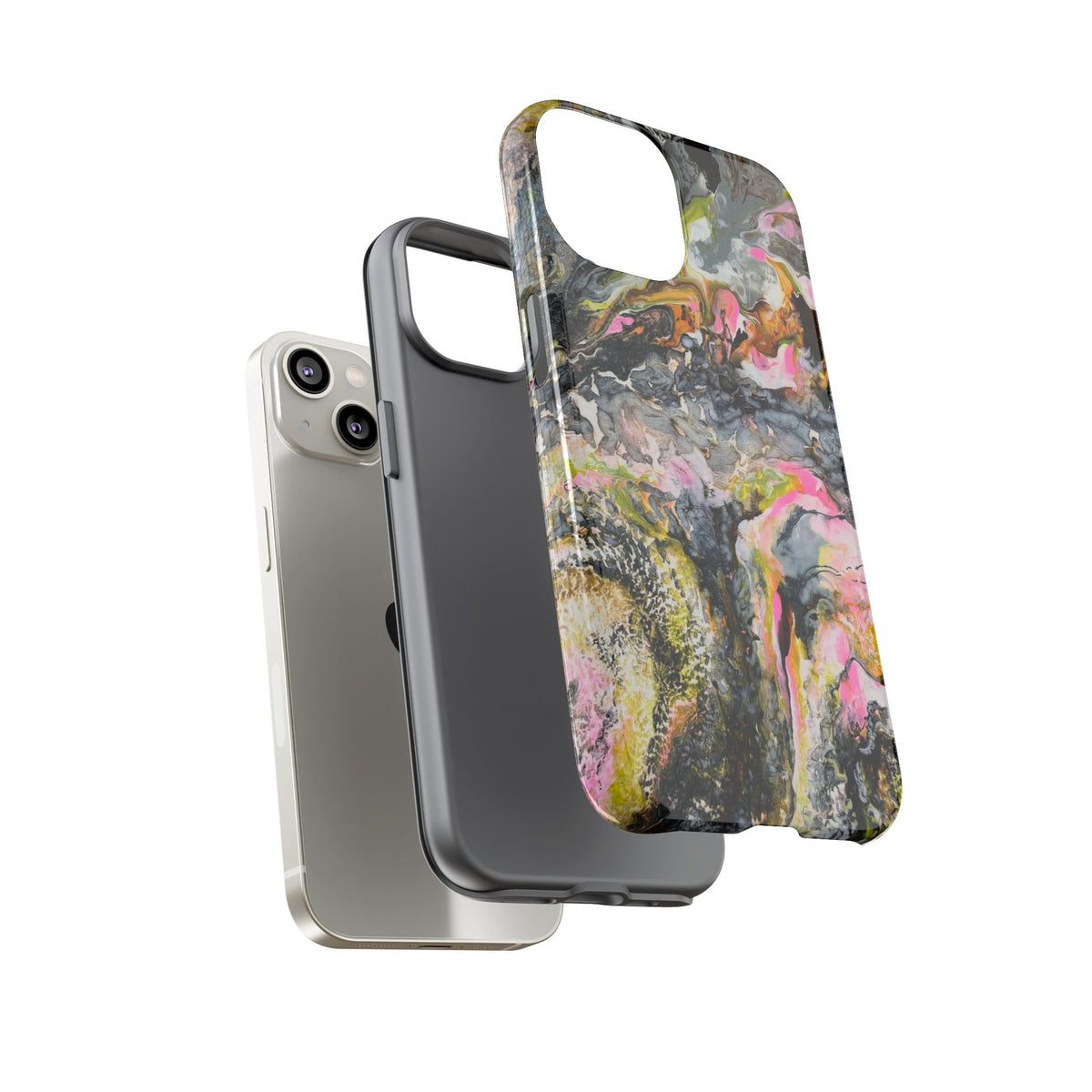 Abstract Marble "Liquid Optimism"  Phone Case