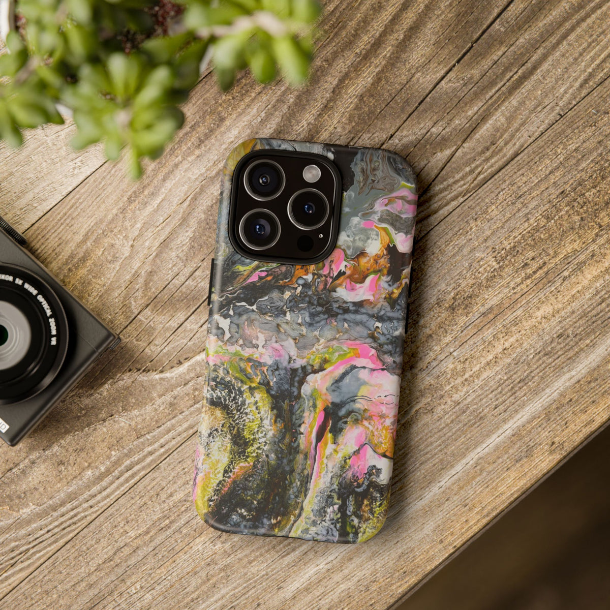 Abstract Marble "Liquid Optimism"  Phone Case