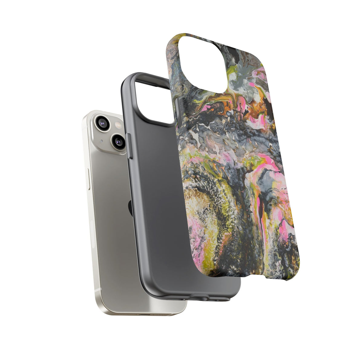 Abstract Marble "Liquid Optimism"  Phone Case