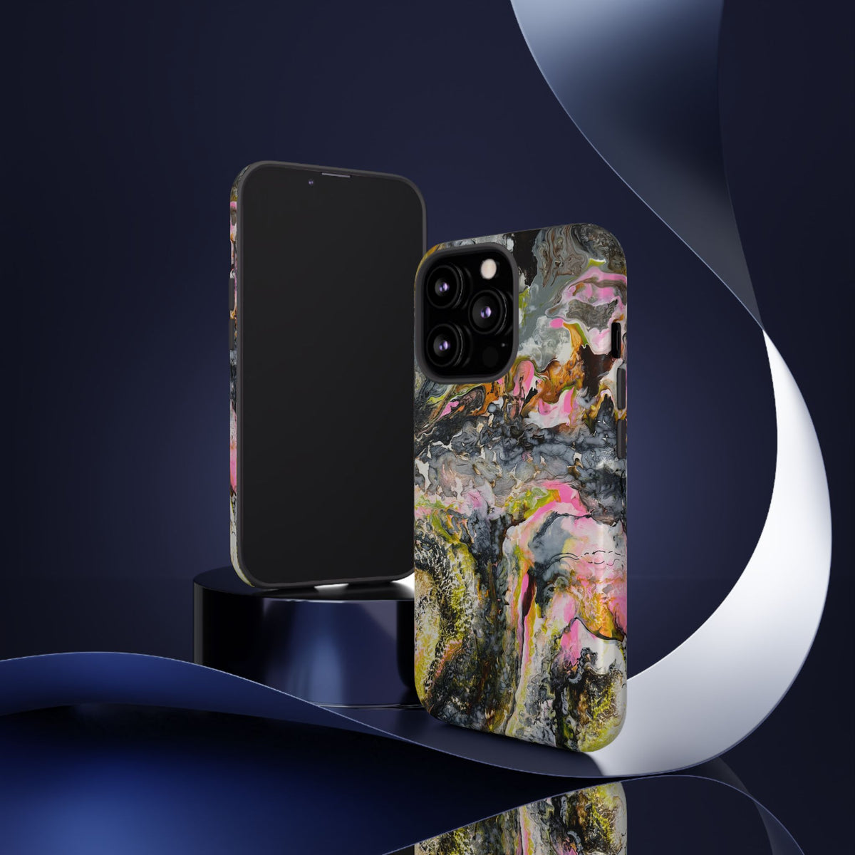 Abstract Marble "Liquid Optimism"  Phone Case
