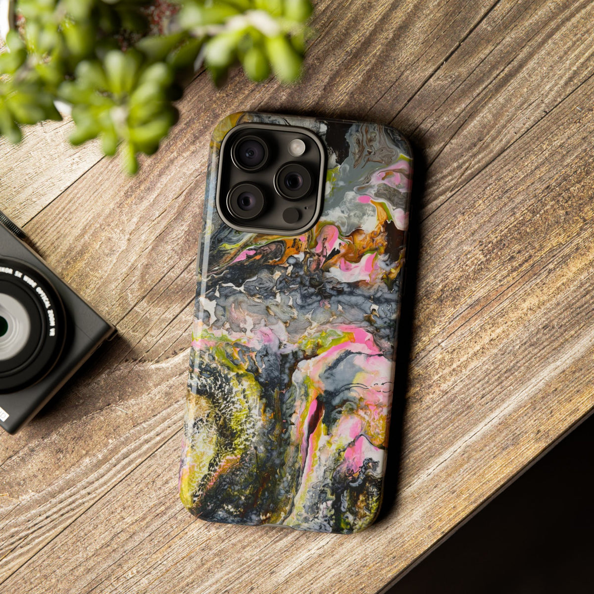 Abstract Marble "Liquid Optimism"  Phone Case