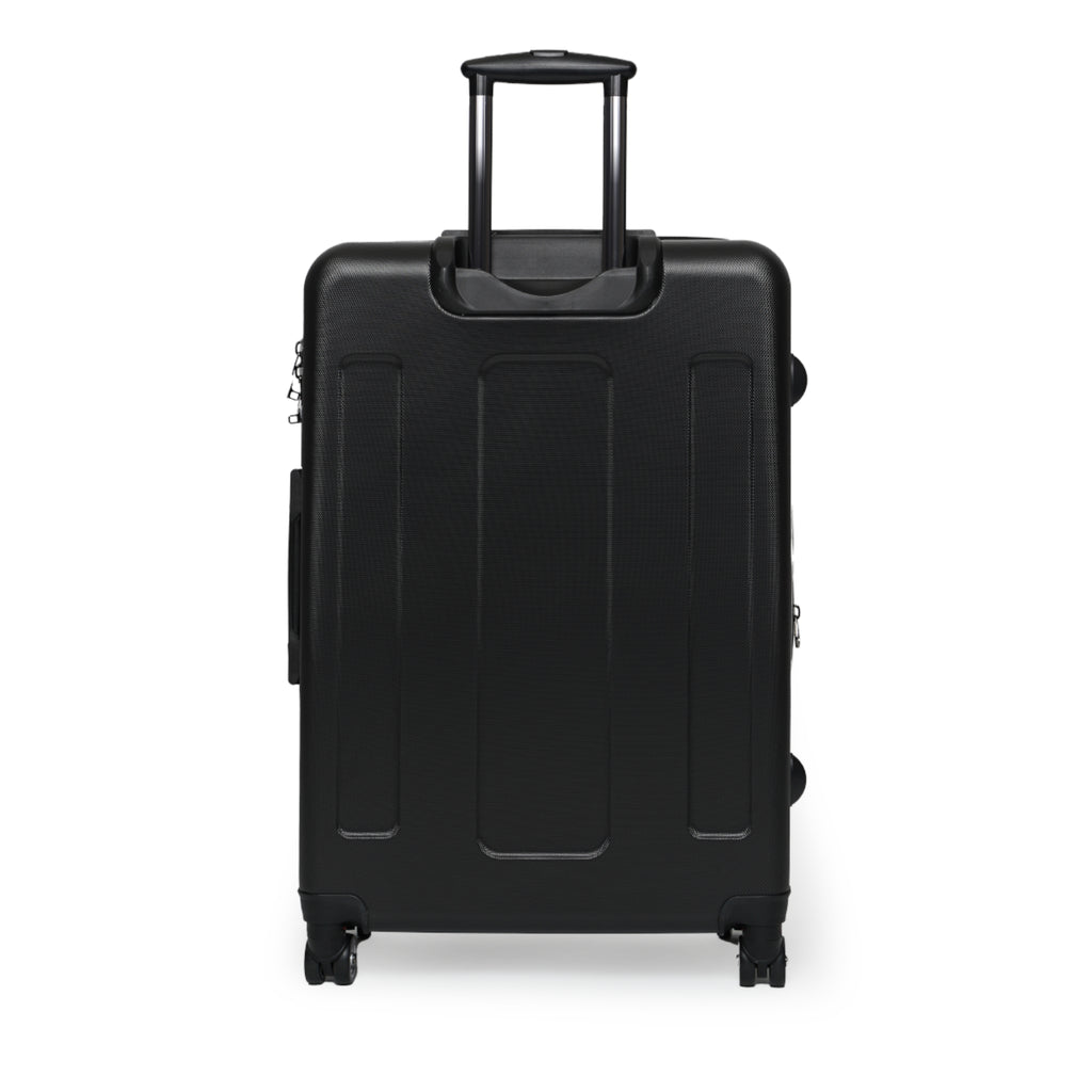 Abstract Marble "Liquid Optimism"  — Artistic Travel Luggage