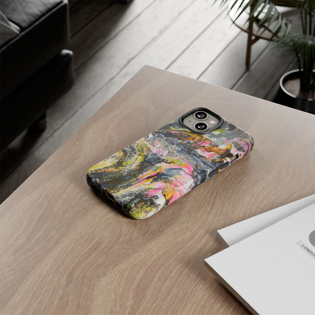 Abstract Marble "Liquid Optimism"  Phone Case