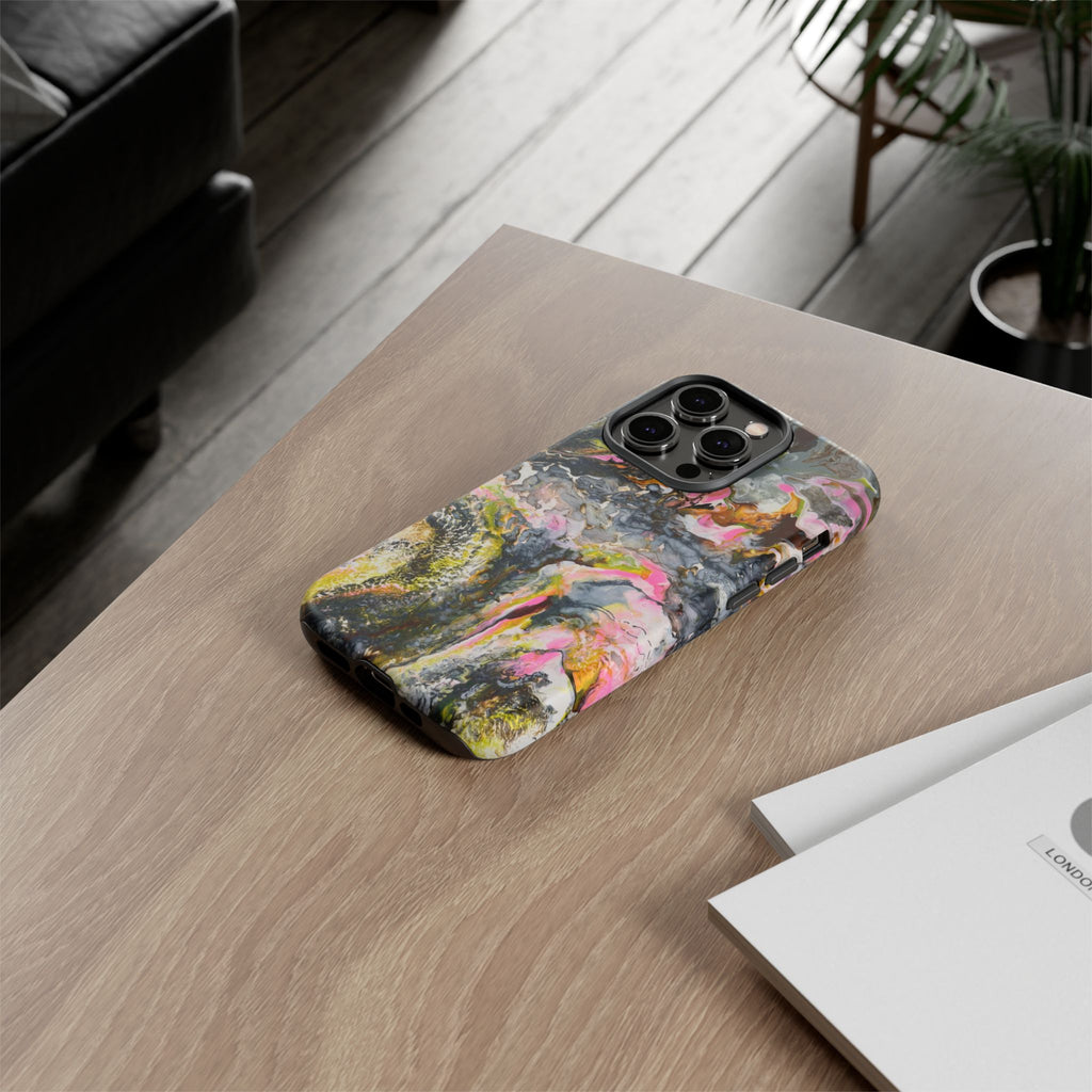 Abstract Marble "Liquid Optimism"  Phone Case