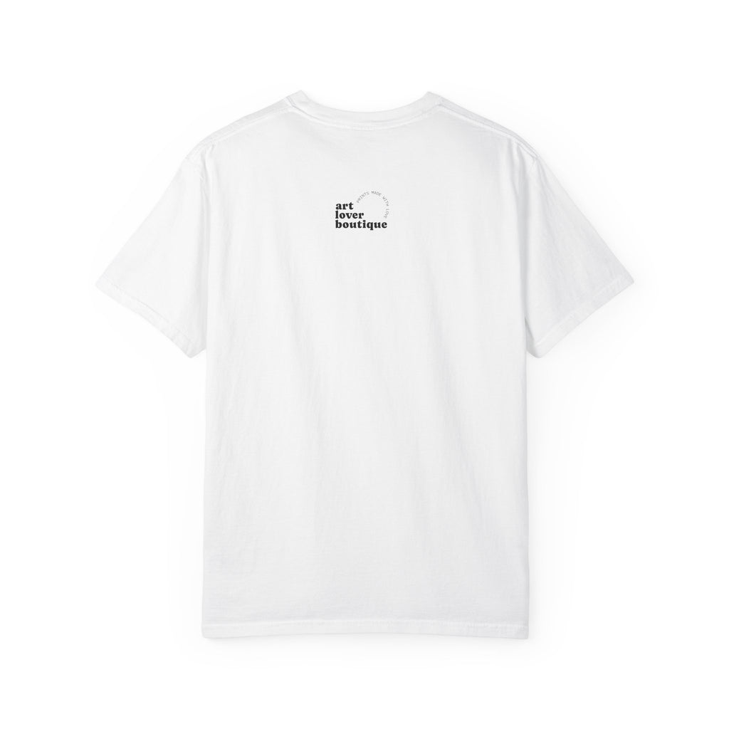 Women's Gold Candy Kiss Art Tee