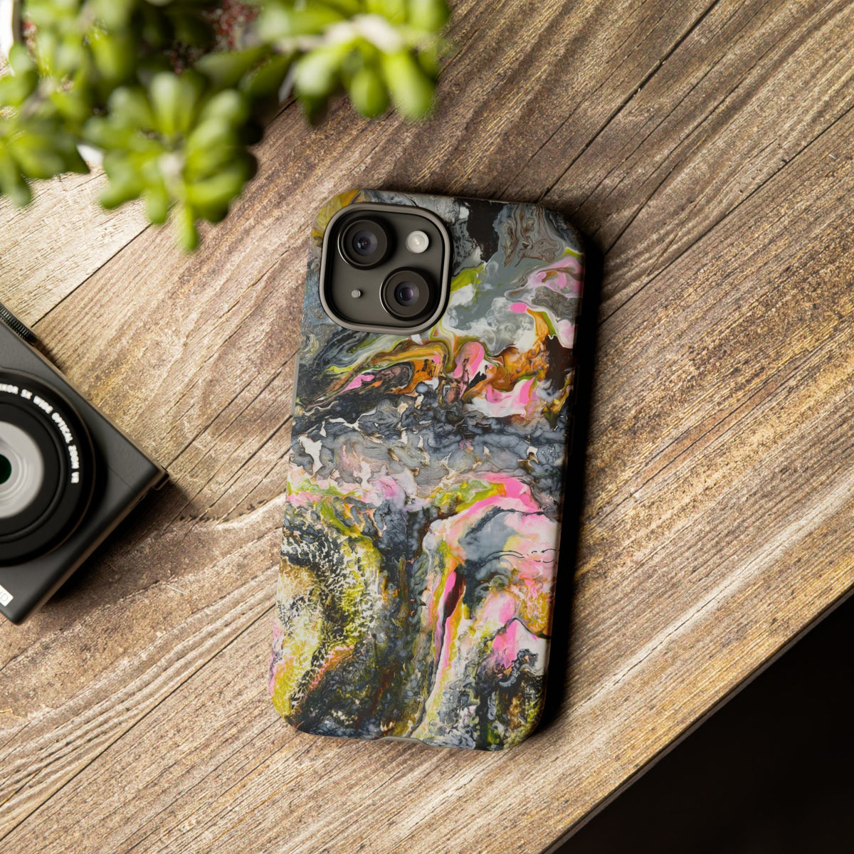 Abstract Marble "Liquid Optimism"  Phone Case