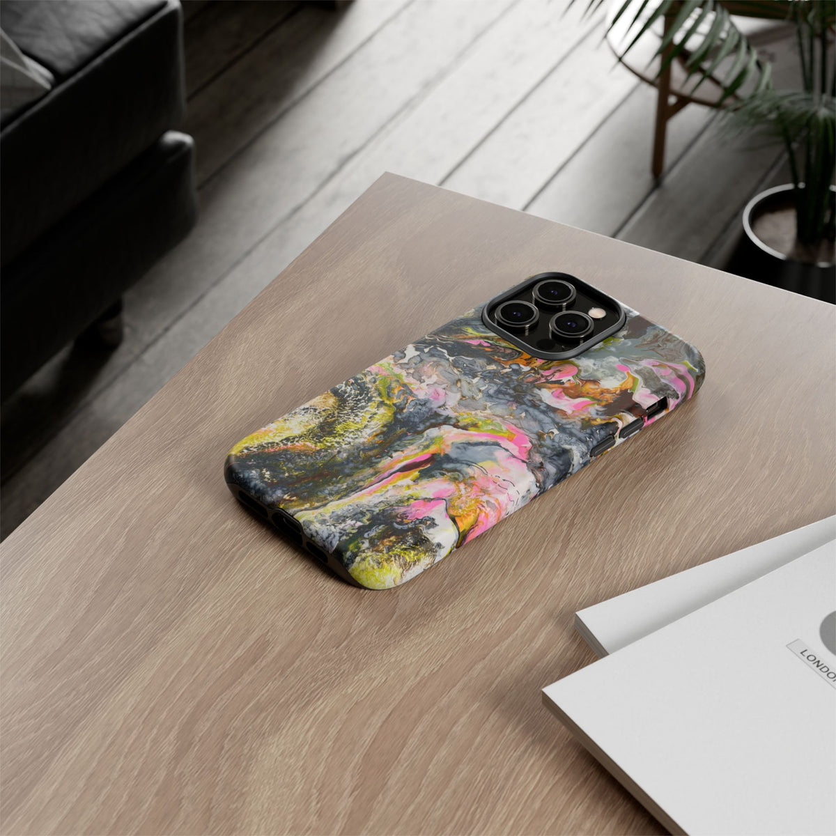 Abstract Marble "Liquid Optimism"  Phone Case