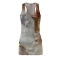 Floral Abstract Art Pattern "Me&You" - Racerback Dress