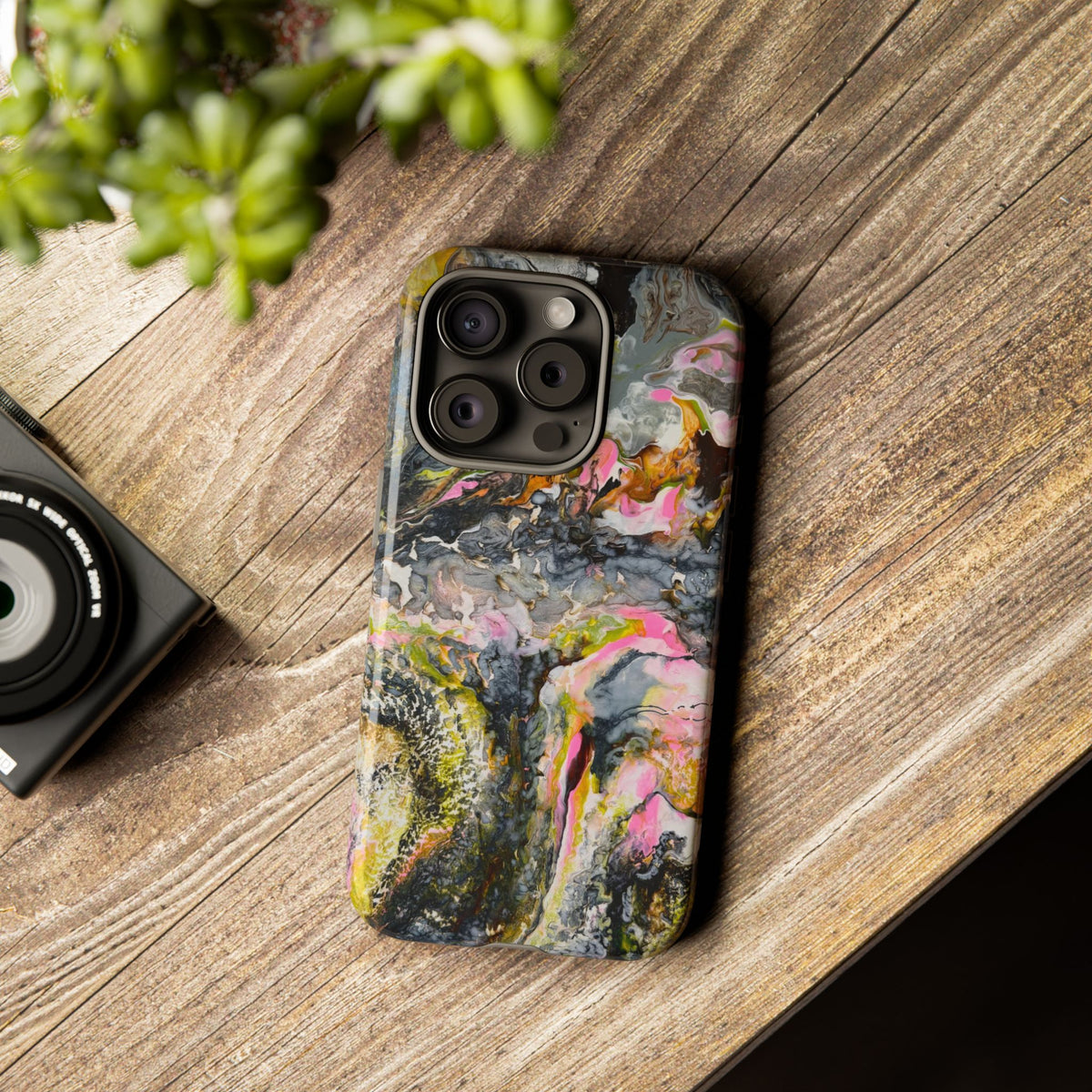Abstract Marble "Liquid Optimism"  Phone Case