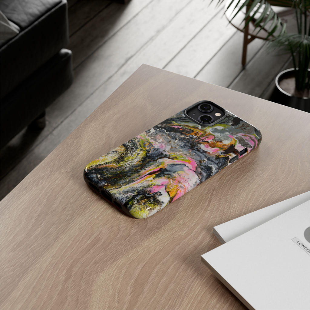 Abstract Marble "Liquid Optimism"  Phone Case