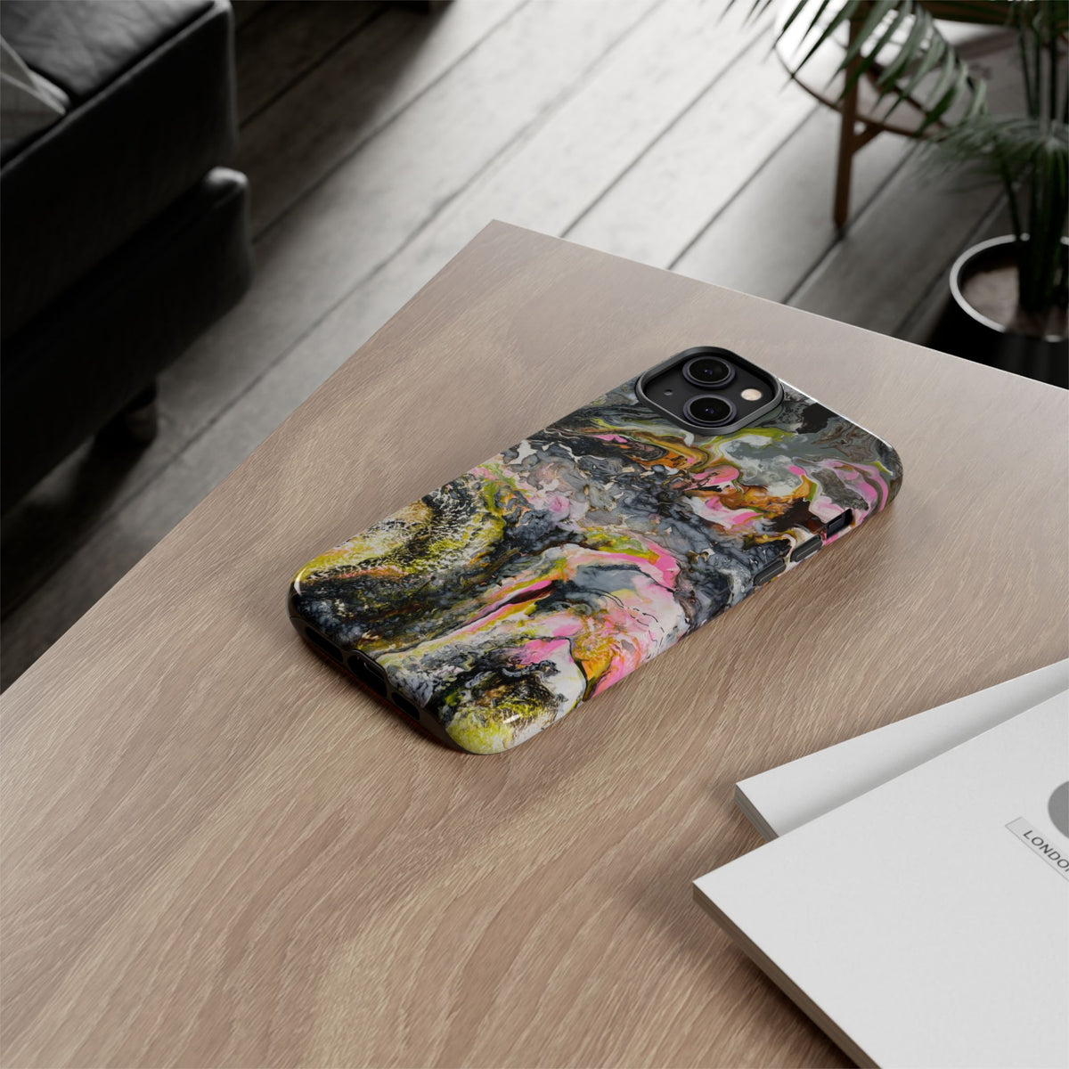 Abstract Marble "Liquid Optimism"  Phone Case
