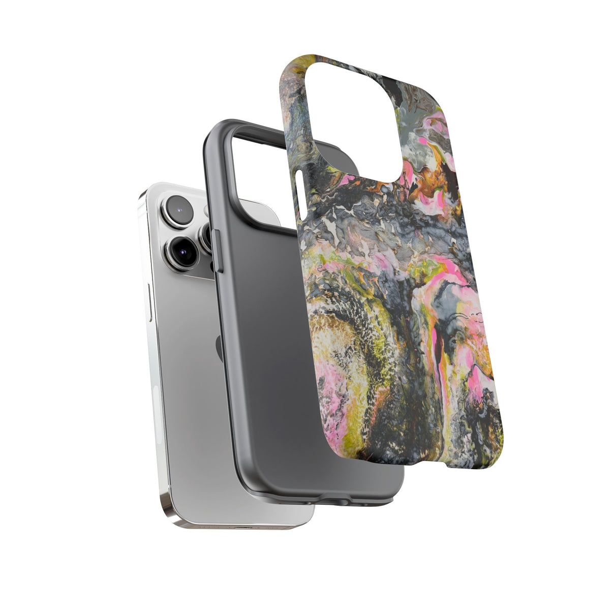 Abstract Marble "Liquid Optimism"  Phone Case